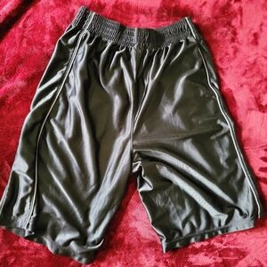 S Black Mens Unisex Champion Basketball Shorts